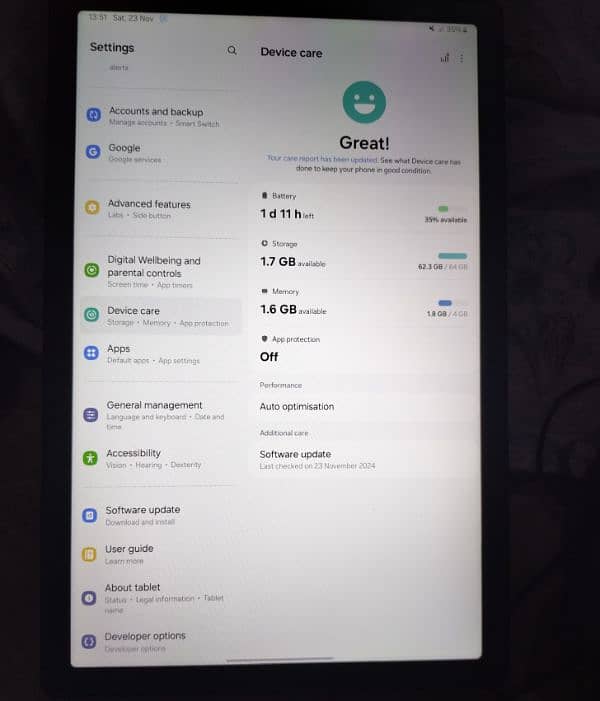 Samsung Tab A8 X205 10.5 4GB 64GB set or box 8