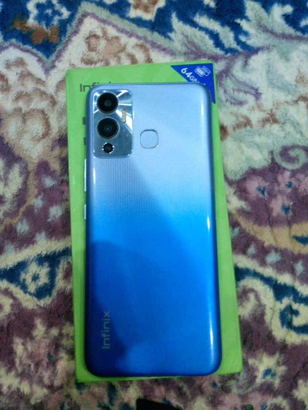 infinix hot 12play 4 64 with box only 1