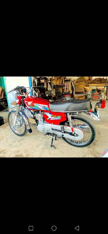 Honda 125 for sale full new condion hai no opan no reipar all 2023 1