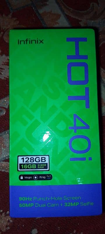 want to sell infinix hot 40i 3