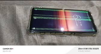 sony xperia 5 mark 2 non pta touch par green line h touch working good