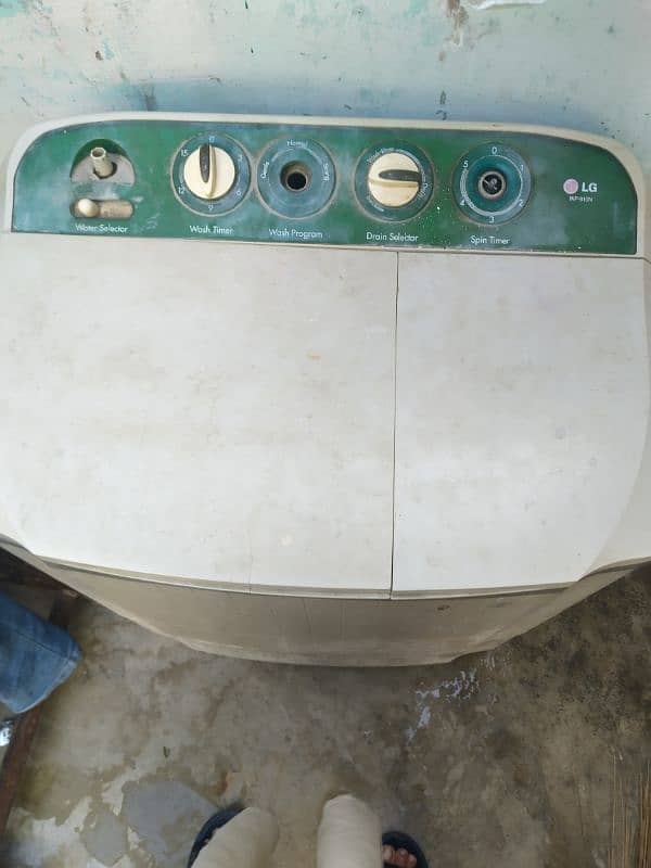 LG washing machine twin tube 2