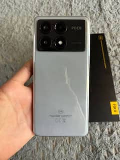 POCO X6PRO 5G 12/512WHITE GREY PTA APPROVED ALL OK WITH GOOD CONDITION