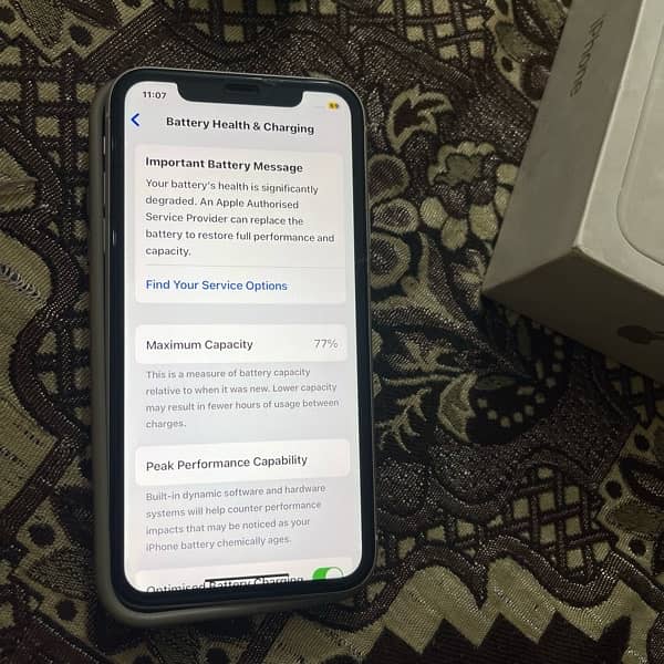 iphone 11 dual sim pta aproved with original box 1