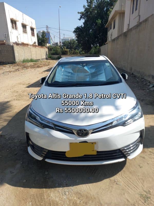 Toyota Altis Grande 2018 0