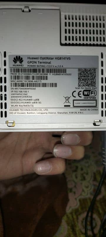 Huawei fiber router device 5g 7