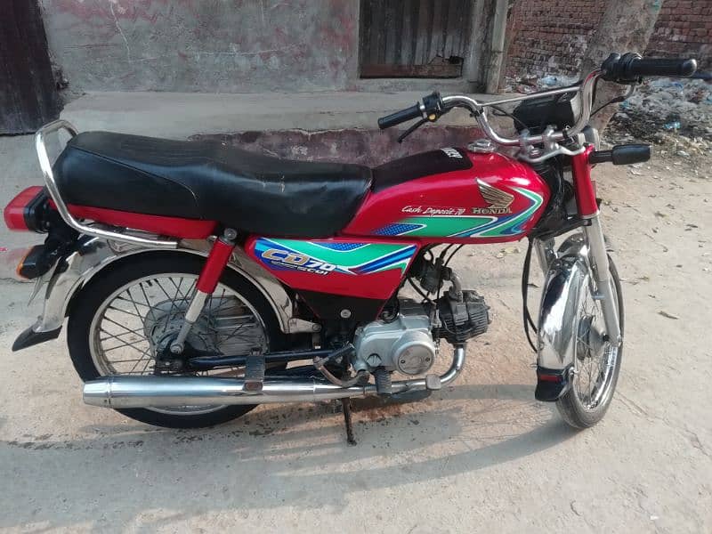 Honda cd 70 original condition fsd nombor 0321 7376613 4