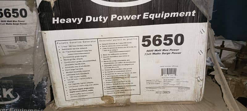 5.5kva Generator Made in USA 0