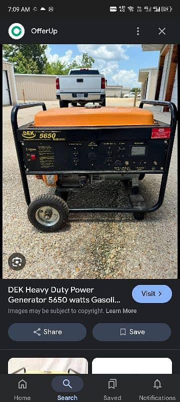 5.5kva Generator Made in USA 4