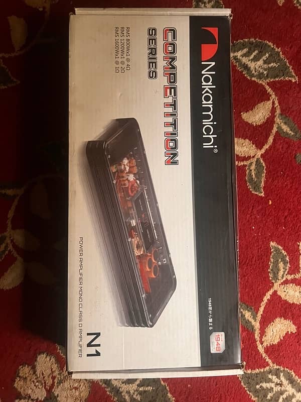 nakamichi car hi fi sound system 4