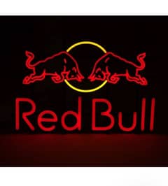 Redbull neon wall hanging imported box packed