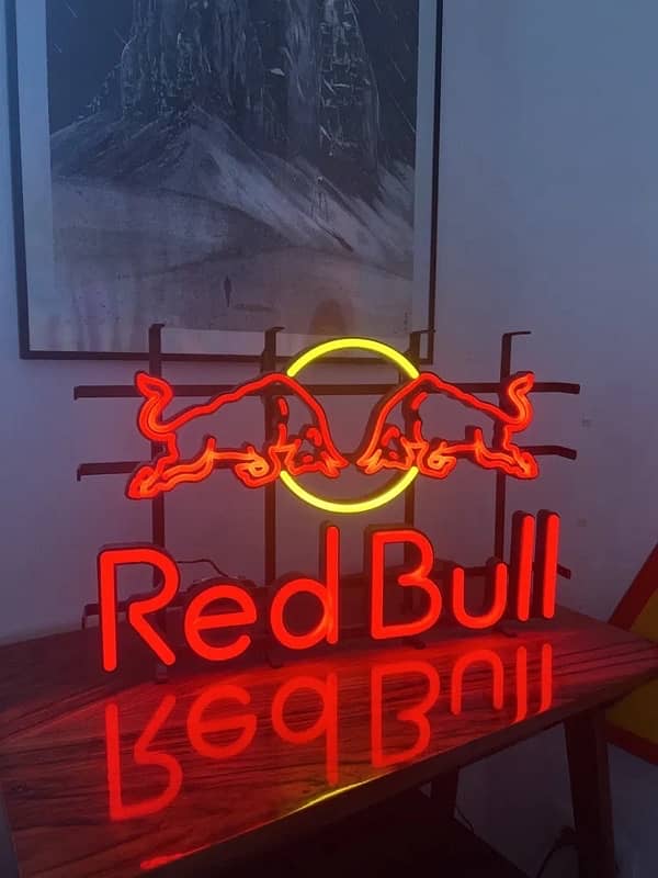 Redbull neon wall hanging imported box packed 1