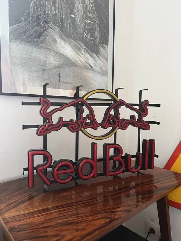 Redbull neon wall hanging imported box packed 2