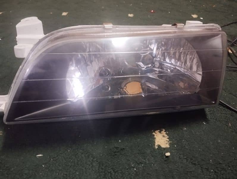 Toyota Corolla Indus AE101 Smoked headlights for sale 4