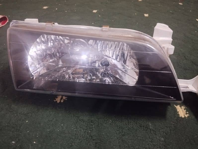 Toyota Corolla Indus AE101 Smoked headlights for sale 5