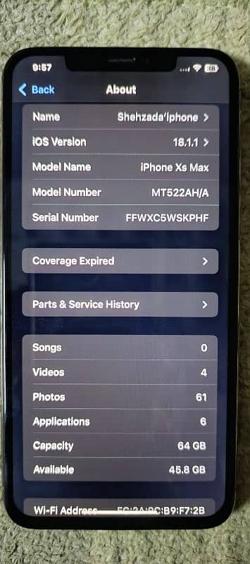 Iphone xsmax (64Gb) Non Pta All OK 3