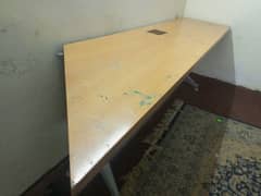 wooden table, in a good condition for office