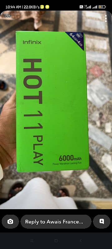 infinix hot 11 play urgent for sale 3