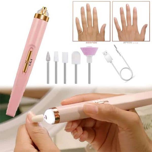 Rechargeable Flawless Salon Nail 2