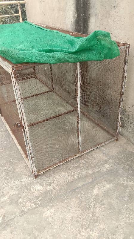 Hen and Dog Cage 1