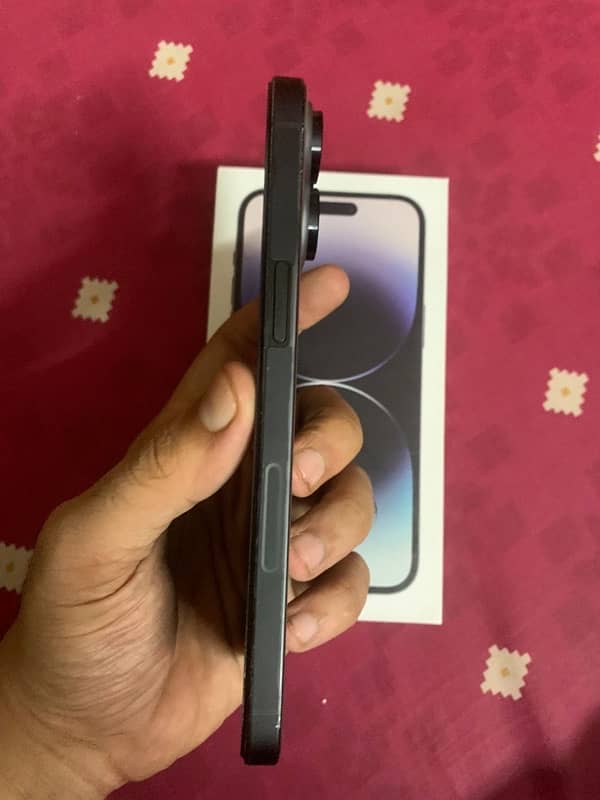 IPhone 14 Pro Max jv non pta 128 gb with box 6