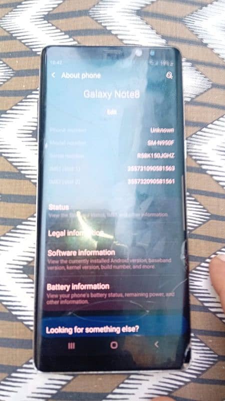 Samsung note 8 6gb 64gb dual sim officiall pta approved read ad first 11