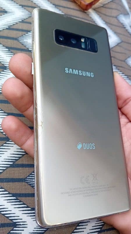 Samsung note 8 6gb 64gb dual sim officiall pta approved read ad first 12