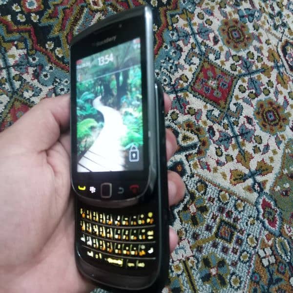 blackberry 9800. with double option. touch and keypads. 2