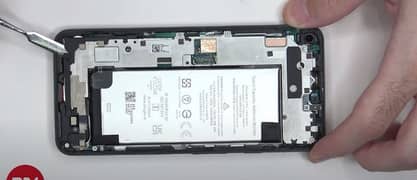 google pixel 5a battery back & cemeras