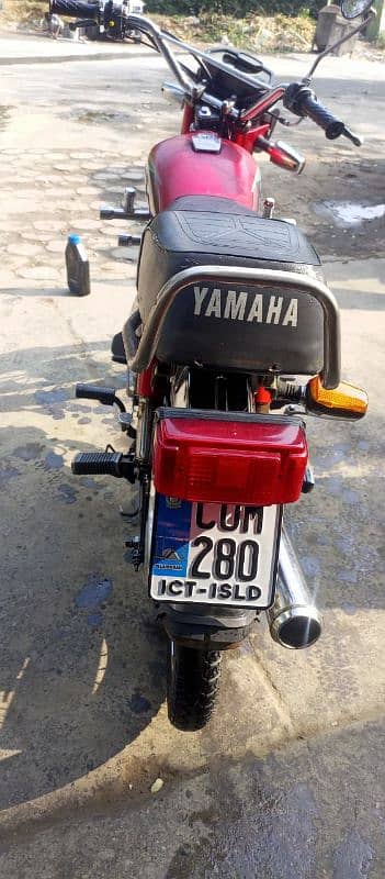 yamaha 100 4 strock 2011 Islamabad 2