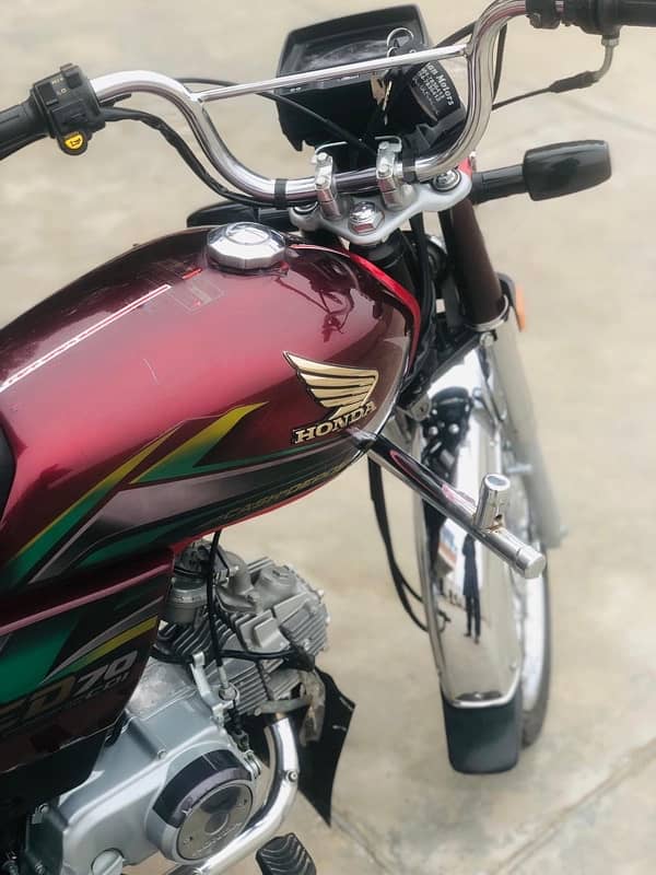 Honda CD 70, fresh condition 10