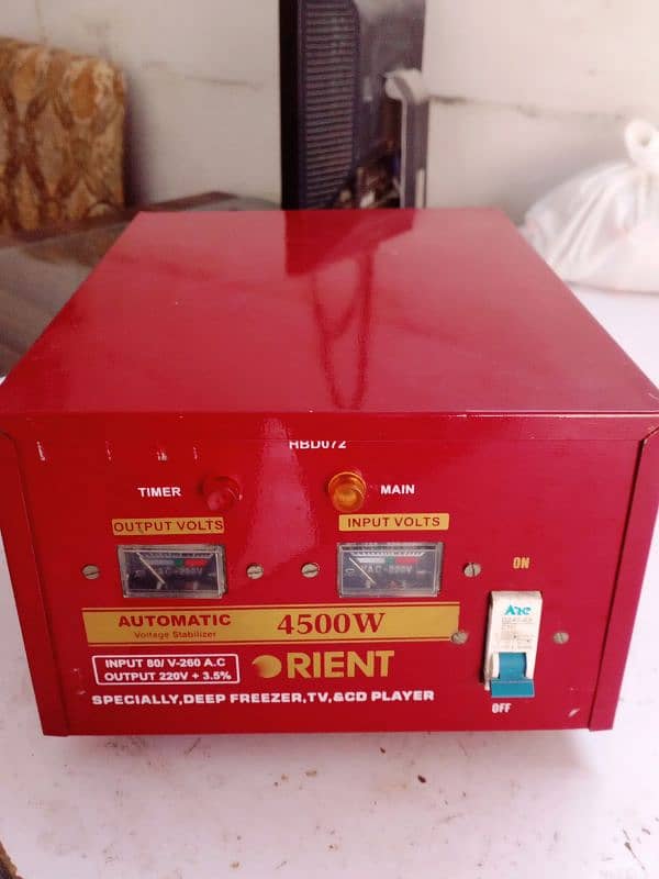 Automatic voltage 4500 watt 1