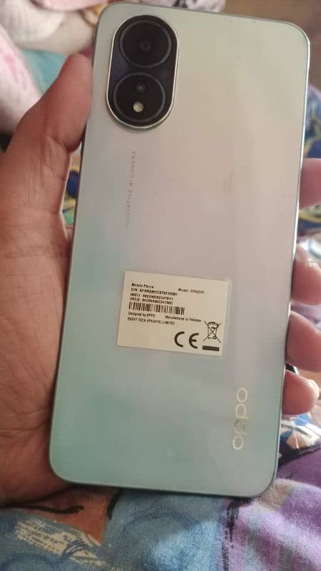 oppo A18 with full box 0