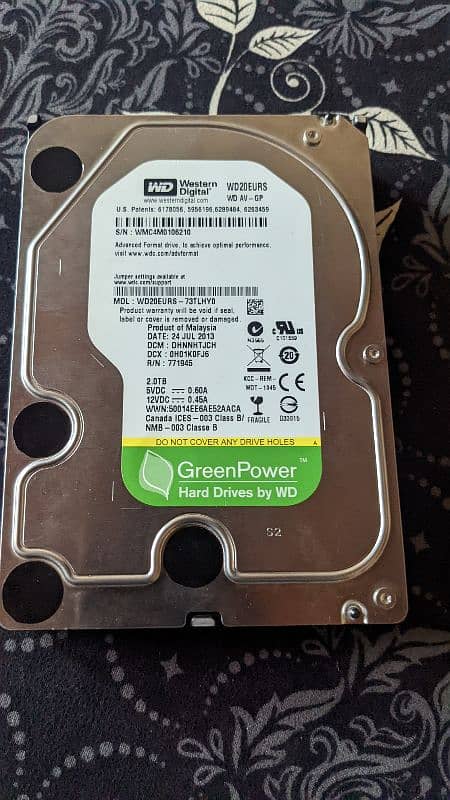 new hhd hard drive 2tb for sale 0