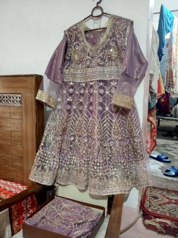 short frock plazoo and dupata full ready 5