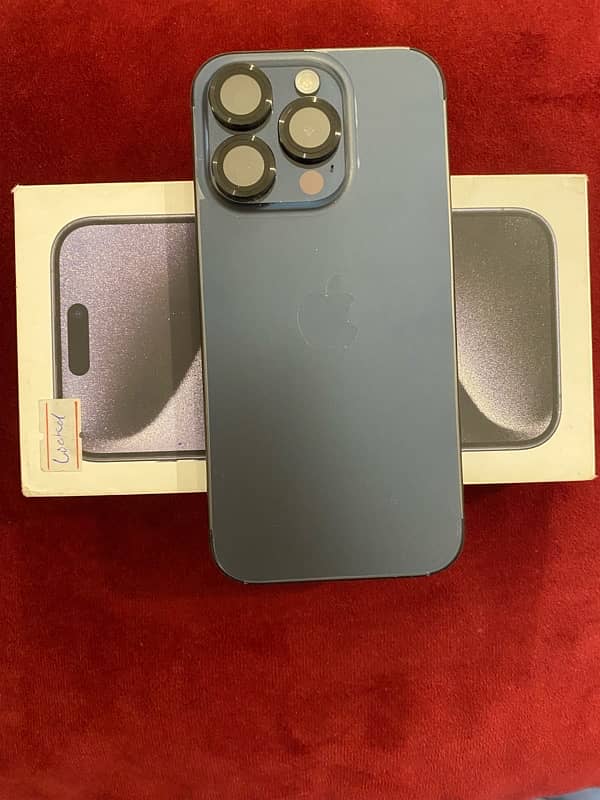 Iphone 15 pro 256gb Blue Titaniun 0