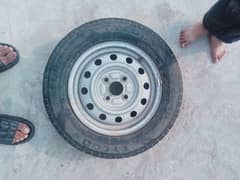 13 inch rim with tyre repairable