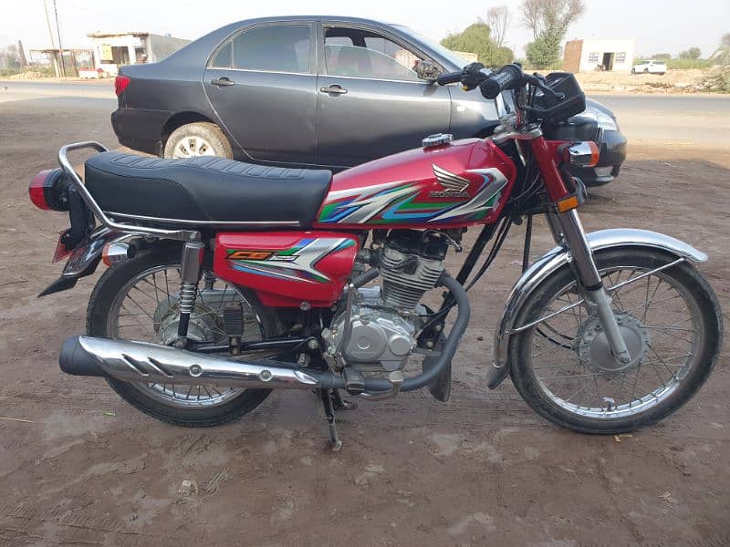 Honda 125 2023 model all ok urjent sale 1