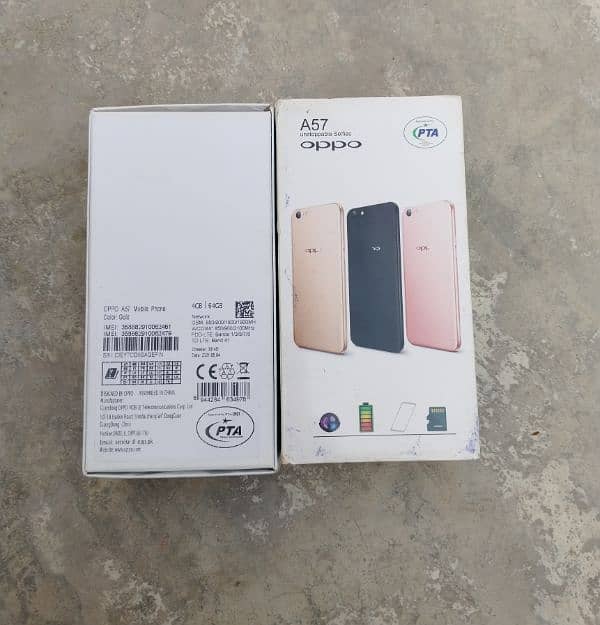 Oppo A/57 (4+64)gb with Box Normal Condition 4