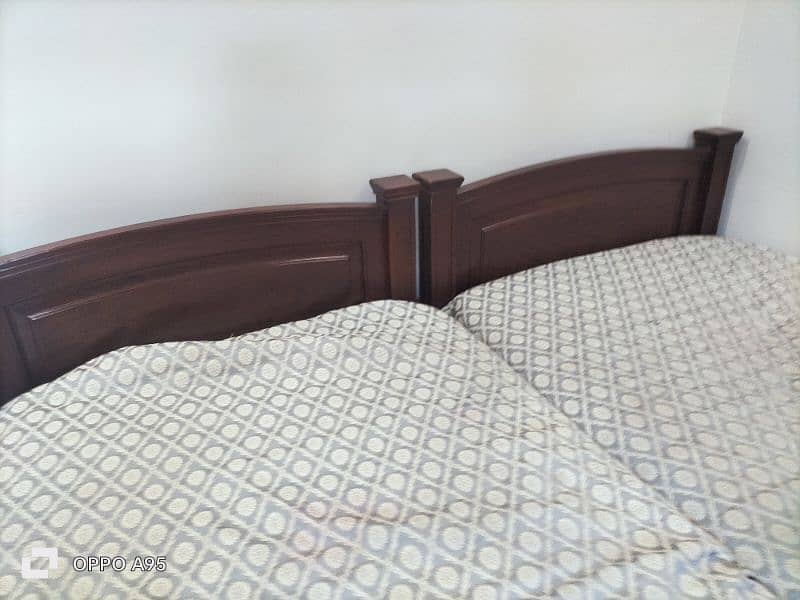 single bed with spring mattress 2