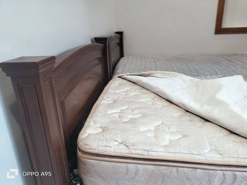 single bed with spring mattress 3