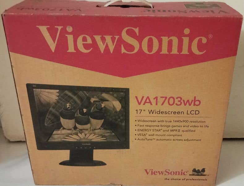 View Sonic 17 Inch Wide-Screen 1