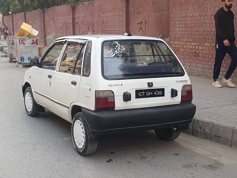 Suzuki Mehran VXR AC total geniun islamabad num urgent sala 10