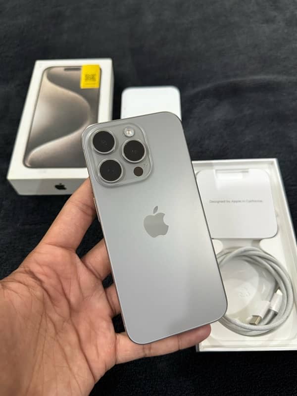 IPhone 15 Pro 128GB Pta Approved 0