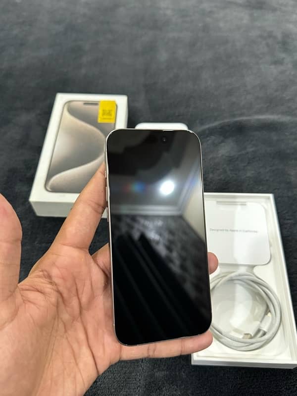 IPhone 15 Pro 128GB Pta Approved 1