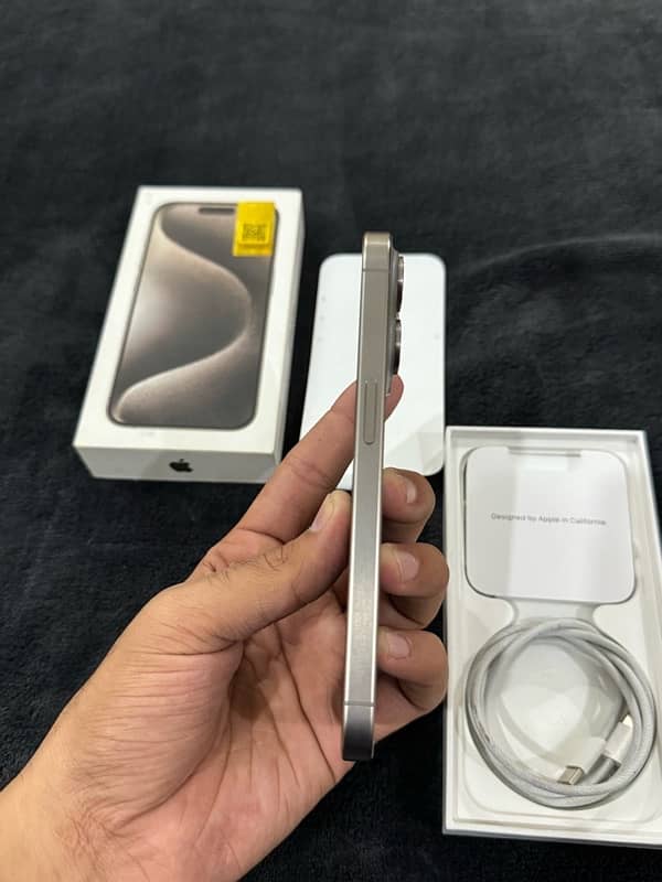 IPhone 15 Pro 128GB Pta Approved 3