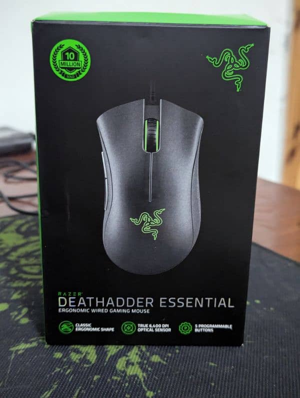 Razer DeathAdder Essential Gaming Mouse Open Box 3