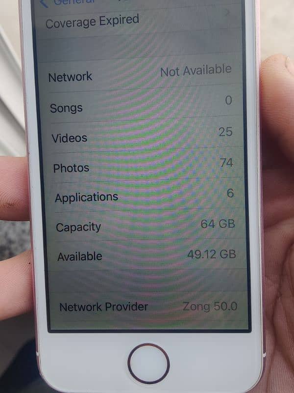 iPhone SE 64gb pta approved 2