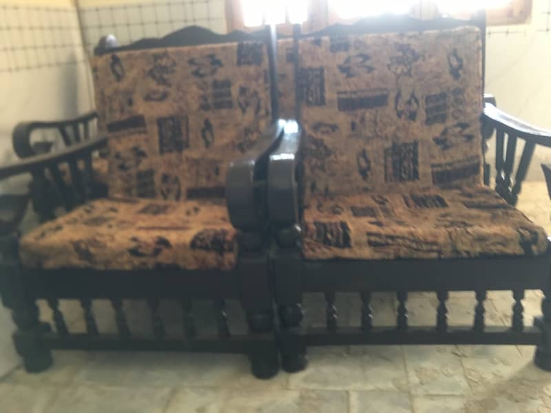 Furniture set (bed,sofa, mirror table and ward board) for sale 2