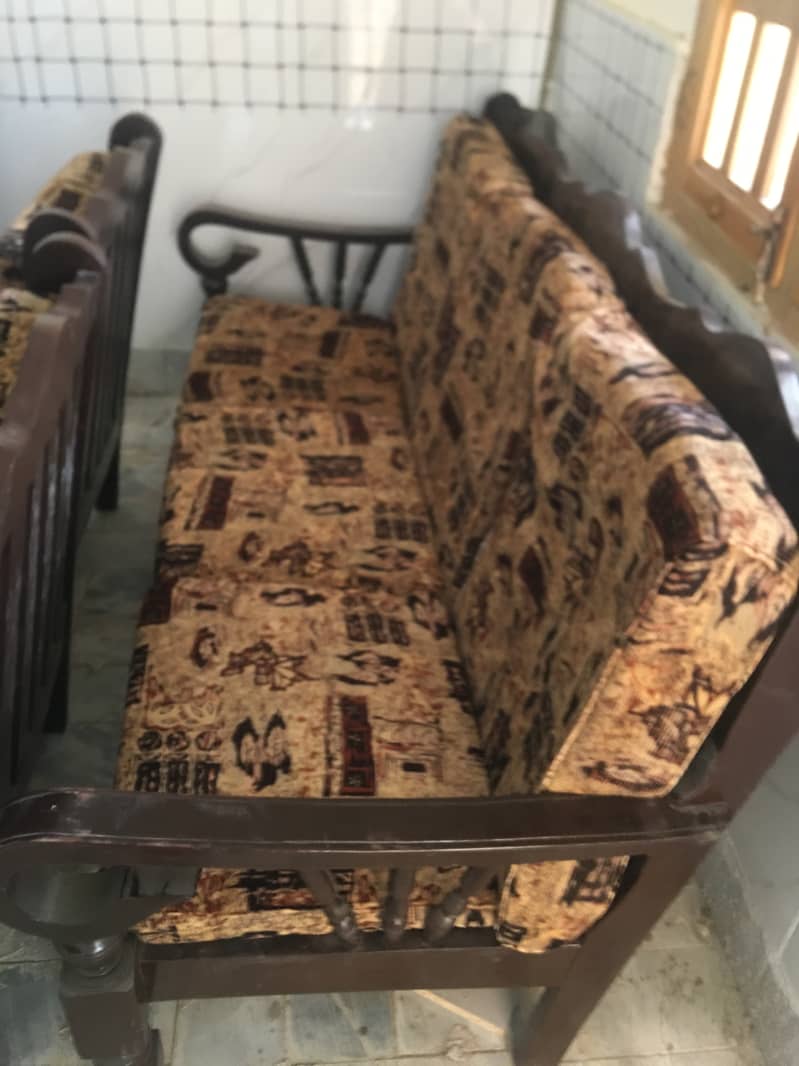 Furniture set (bed,sofa, mirror table and ward board) for sale 3